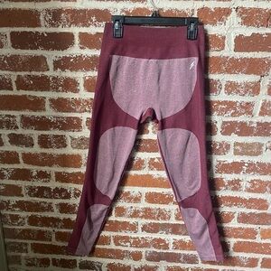 DOYOUEVEN mid rise purple/plum athleisure leggings